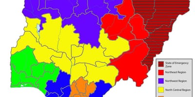 नाइजीरिया के नक्शे में सभी राज्यों